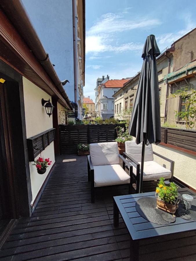 Apartament Podcienie Z Tarasem Bielsko-Biala Old Town Eksteriør billede